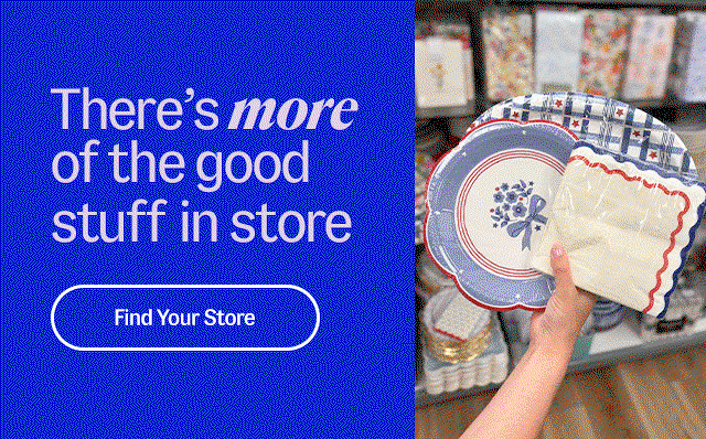 There's more of the good stuff in store. Find your store.
