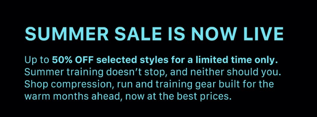 SUMMER SALE IS NOW LIVE