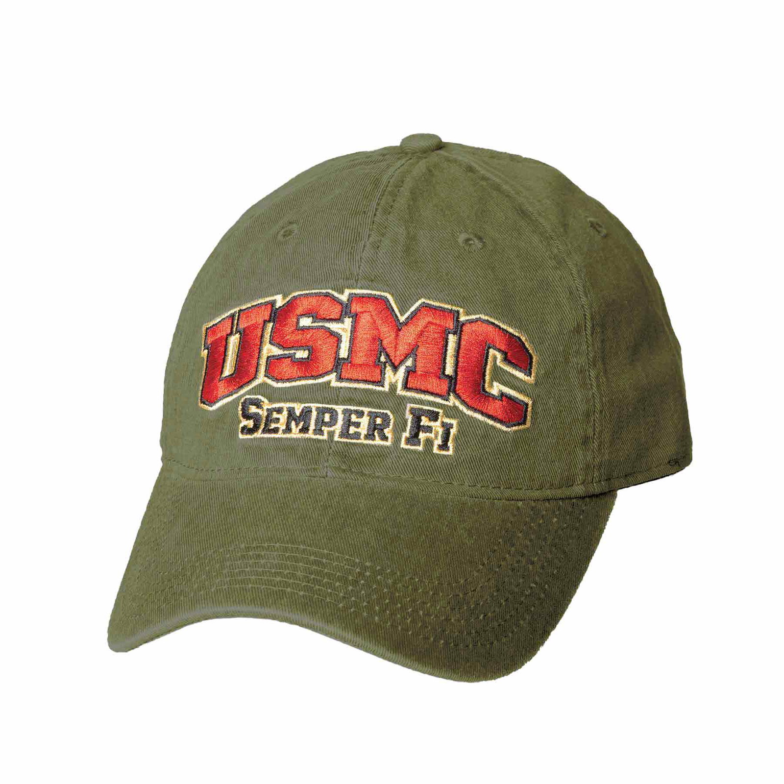 Image of USMC Semper Fi OD Green Hat