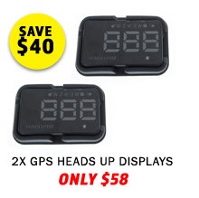 2 x GPS Heads Up Display (HUD) Unit