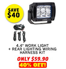 4.4 Work light + Rear Lighting Wiring Harness Kit