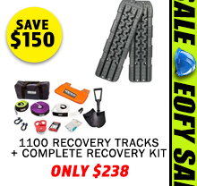 1100 Recovery Tracks + Complete Recovery Kit (11-Piece)