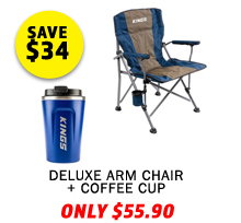 Deluxe Arm Chair + Coffee Cup