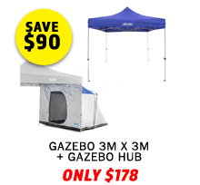 Gazebo 3m x 3m + Gazebo Hub