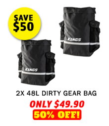 2x 48L Dirty Gear Bag