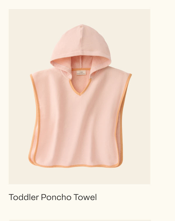 Toddler Poncho Towel