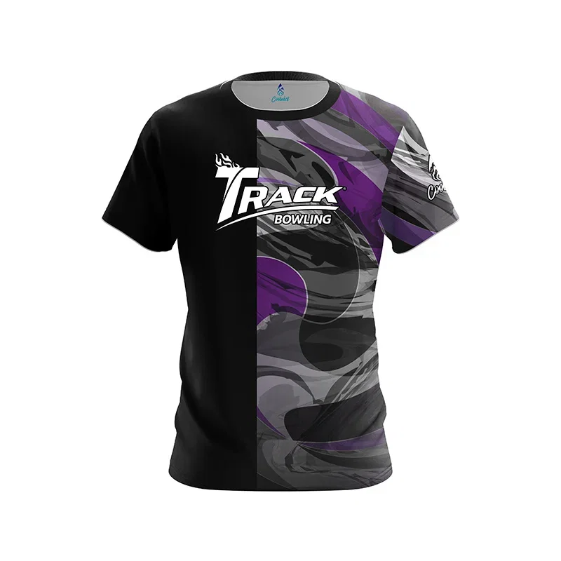 Image of Quantum Veil CoolWick Bowling Jersey - Track