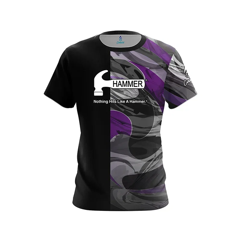 Image of Quantum Veil CoolWick Bowling Jersey - Hammer