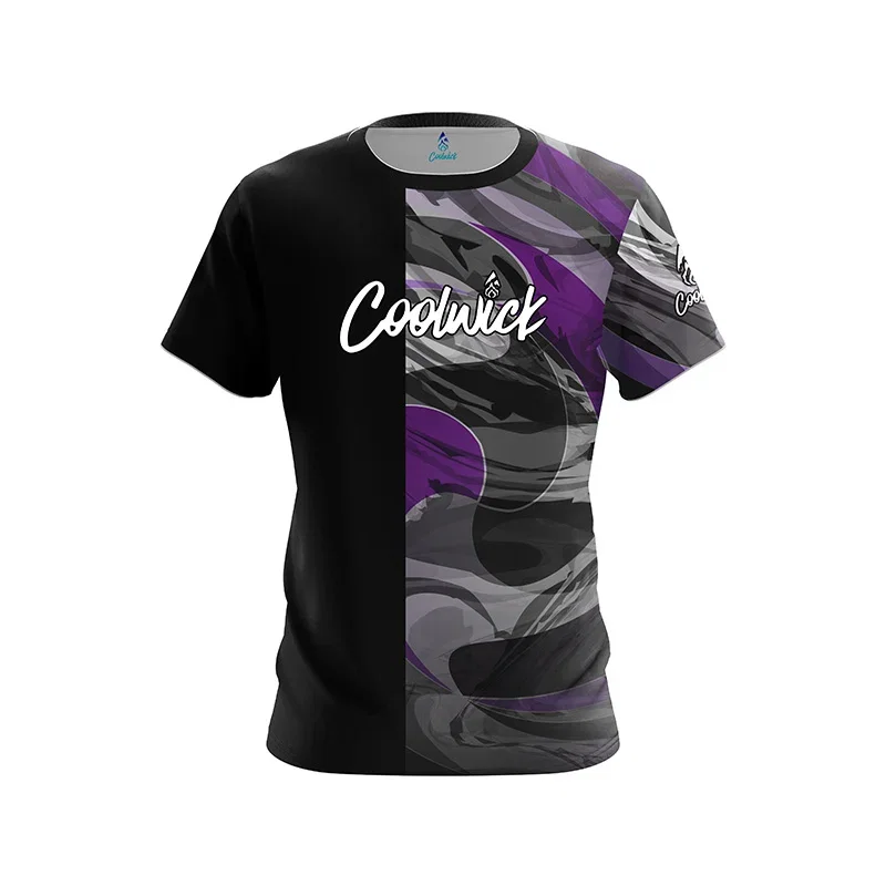 Image of Quantum Veil CoolWick Bowling Jersey - Coolwick