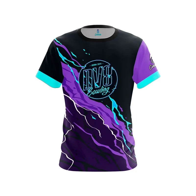 Image of Violet Voltage CoolWick Bowling Jersey - DV8