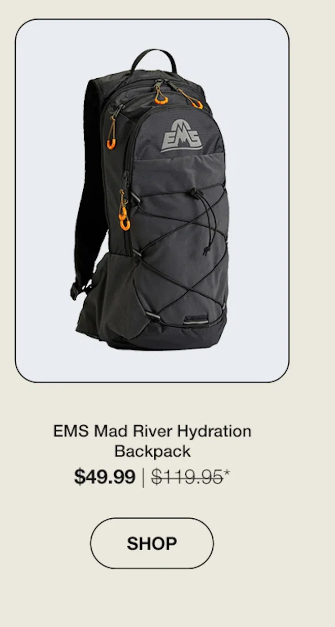 EMS Mad River Hydration Backpack