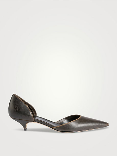 Liisa Leather d'Orsay Pumps