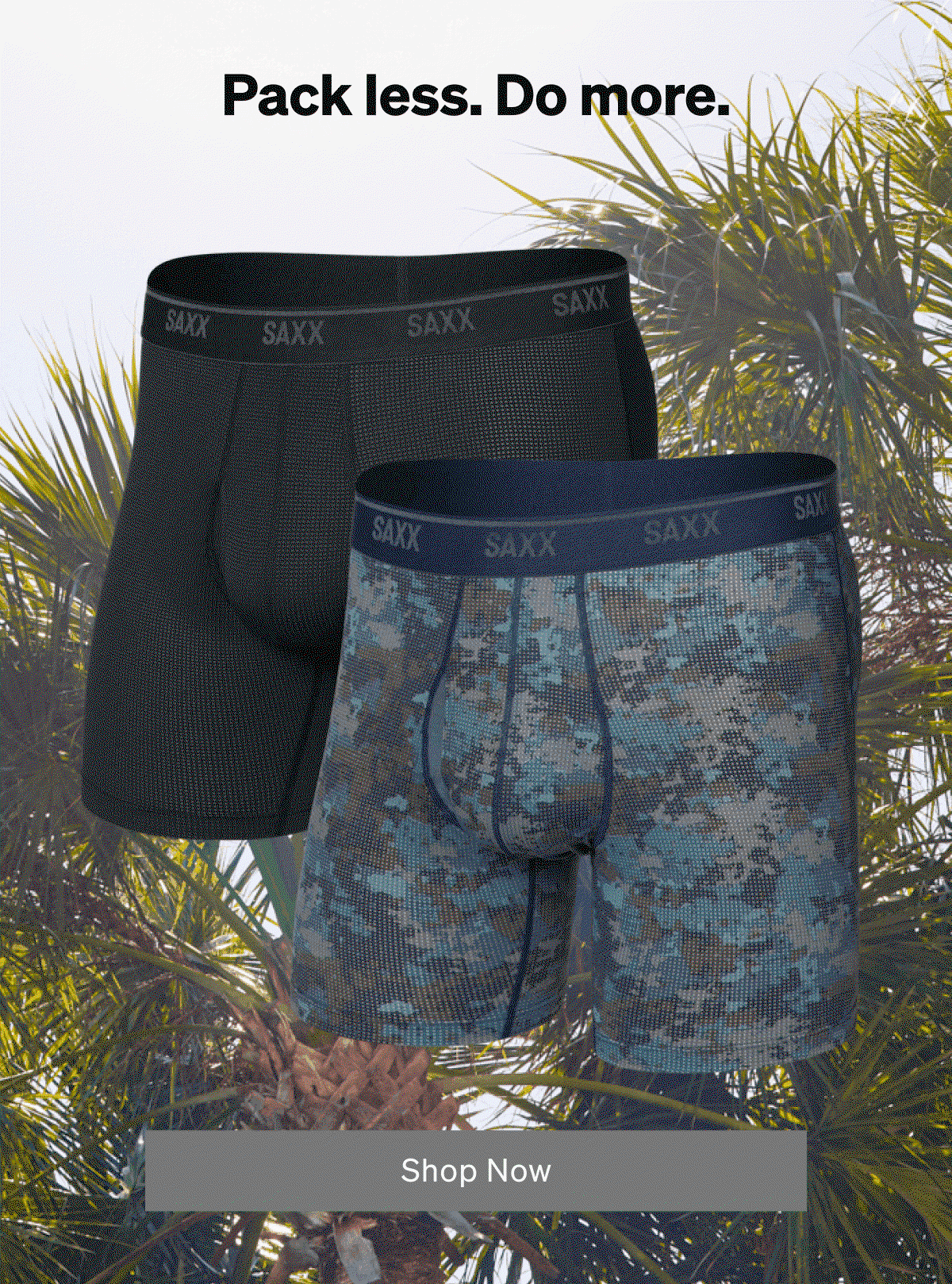 Quest Quick-Dry Mesh Boxer Brief and Sea to Shore Swim short for travel
