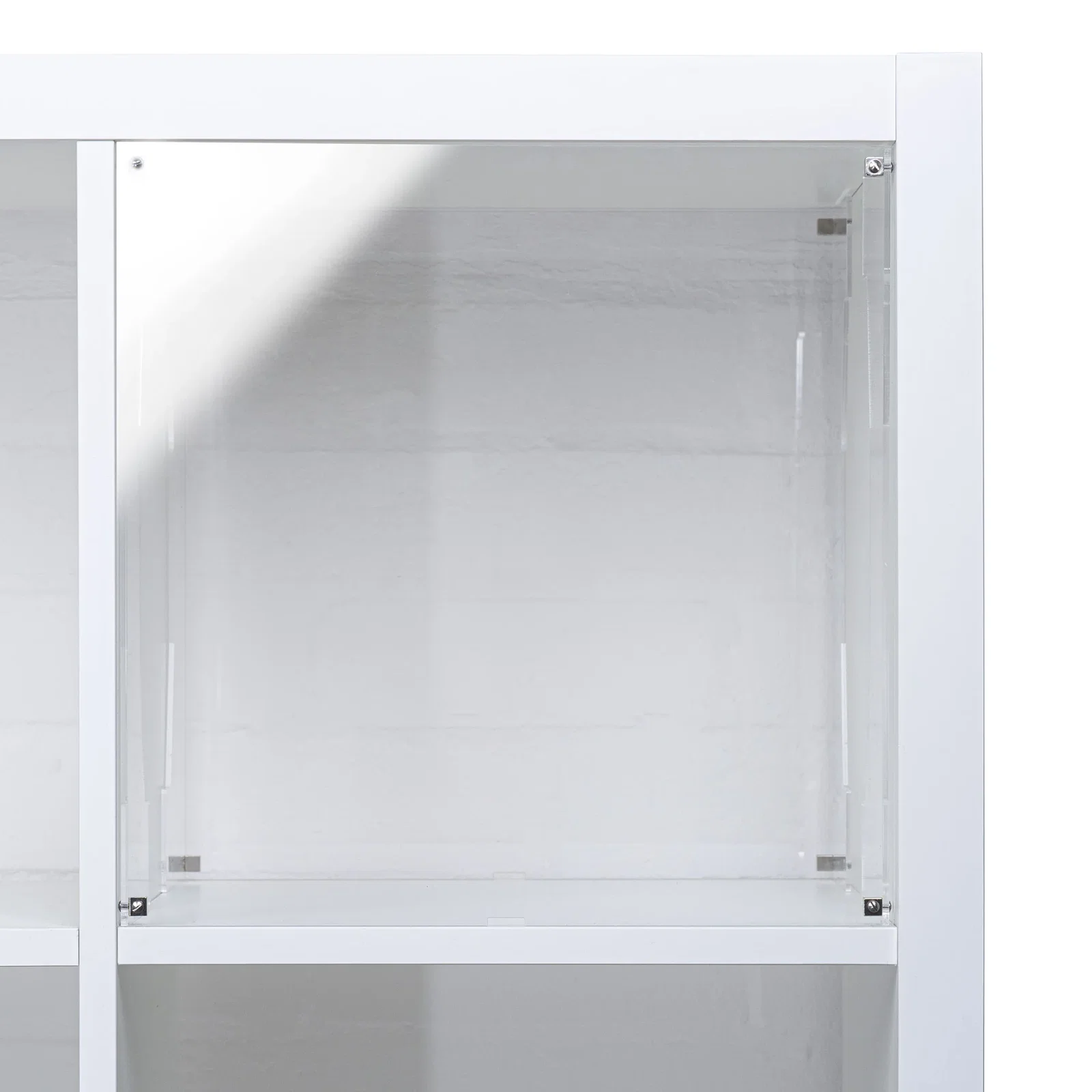 Image of Clear Window Display Solution for IKEA® KALLAX