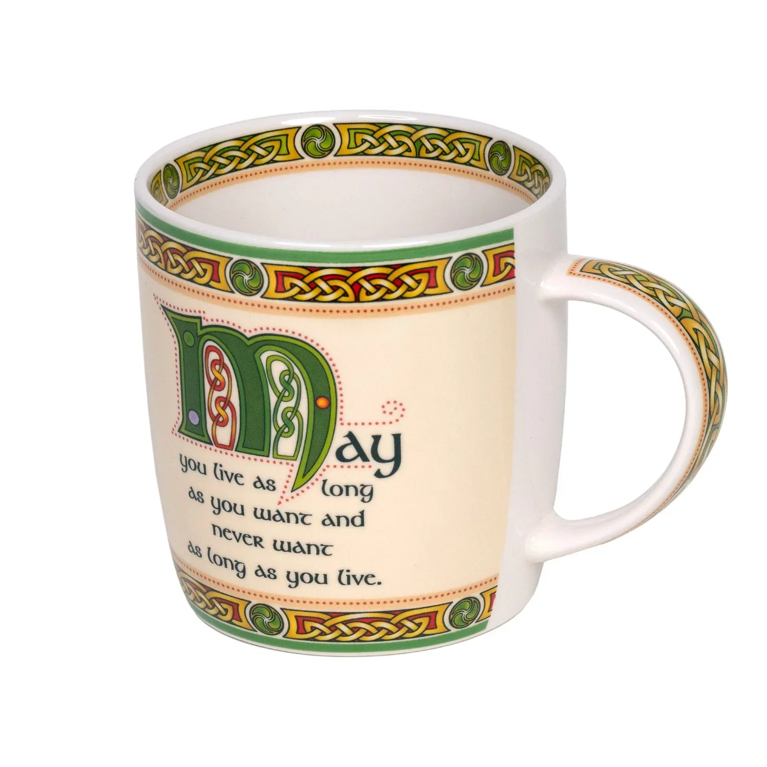 Image of Royal Shamrock Irish Bone China Mug