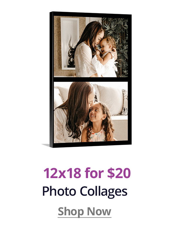 12x18 Photo Collages for $20! Shop Now