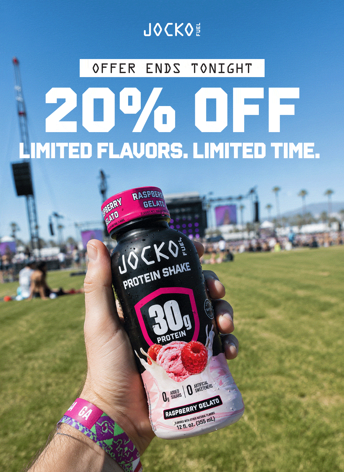 20% Off Ends Tonight