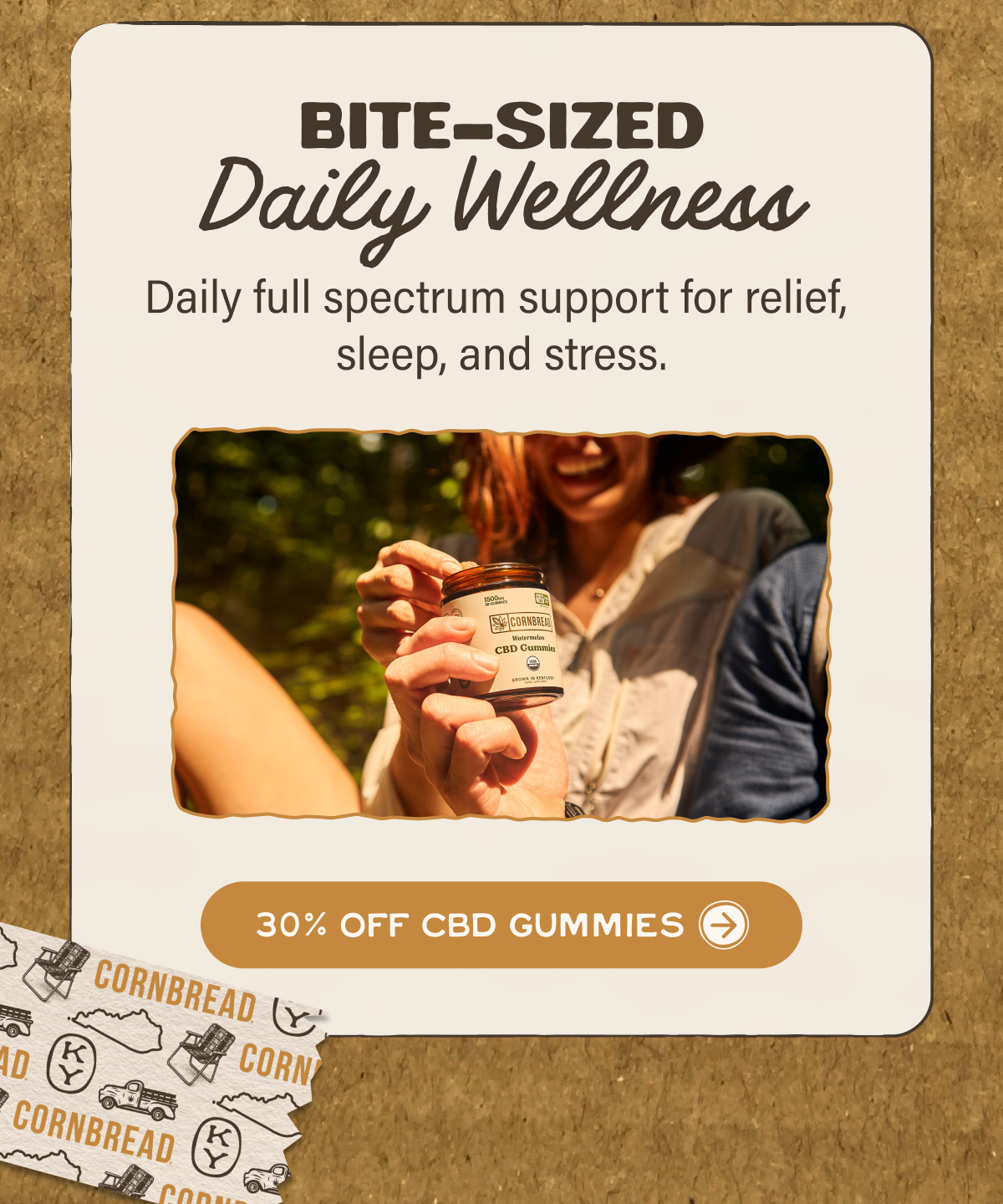 Bite-sized daily wellness: CBD Gummies