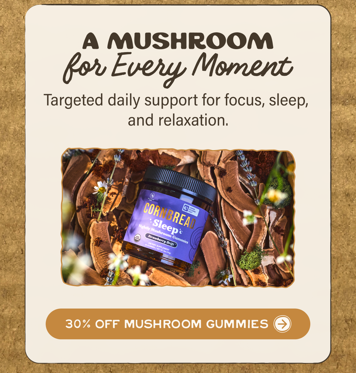 Mushroom for every moment: Mushroom Gummies