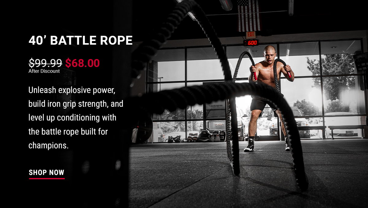 SHOP TITLE BOXING 40' BATTLE ROPE
