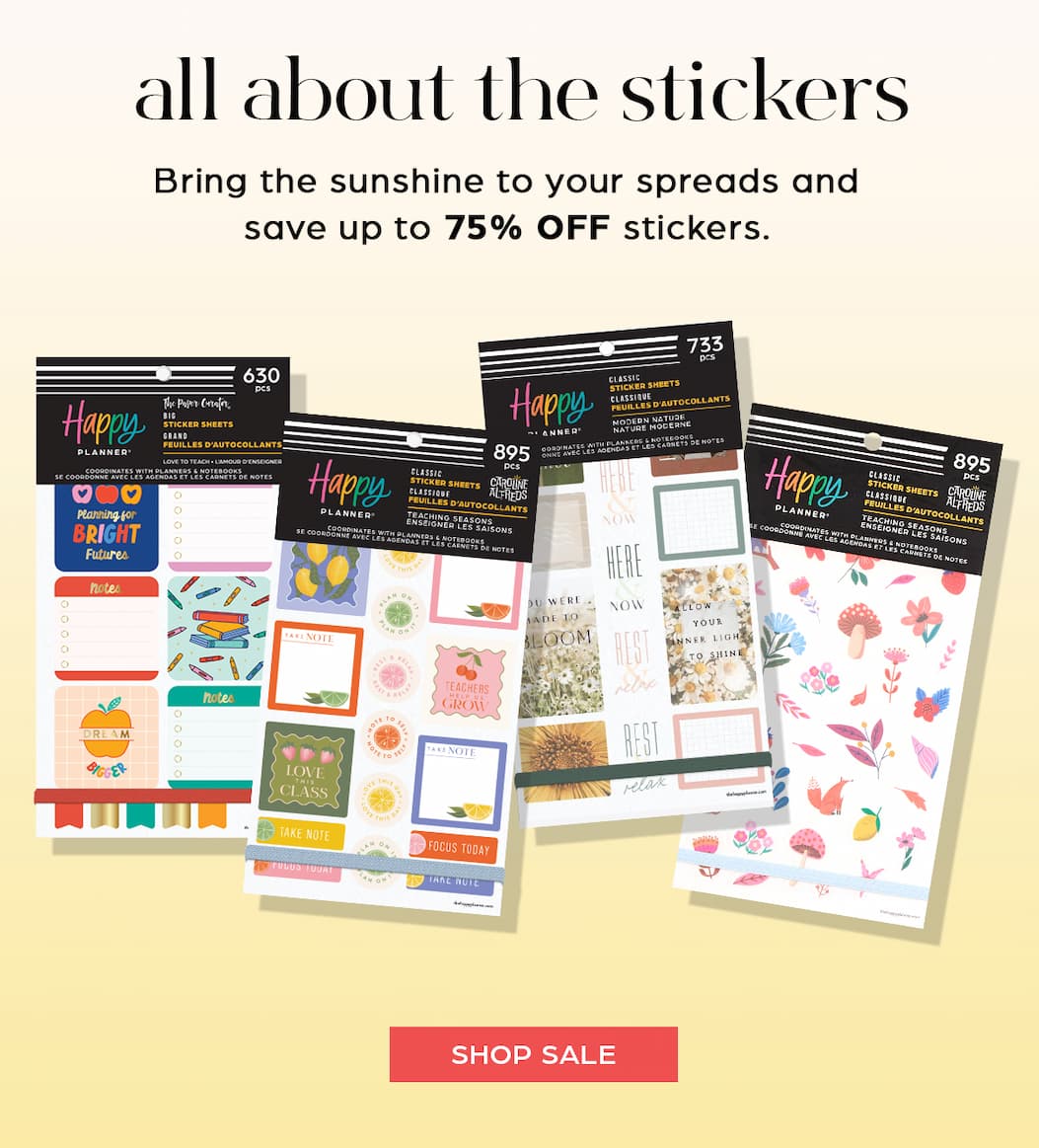 All about the stickers - Up to 75% OFF