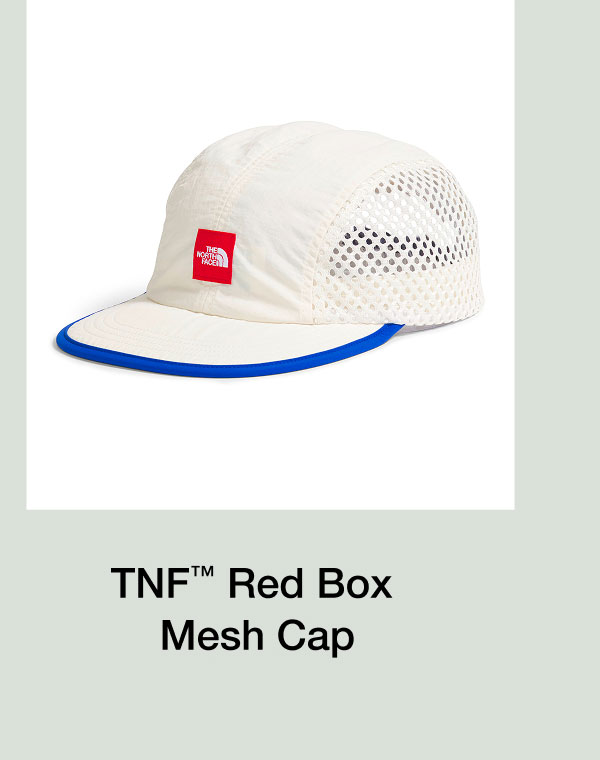 TNF Red Box Mesh Cap