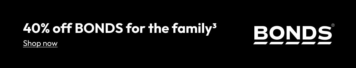 40% off BONDS for the family3