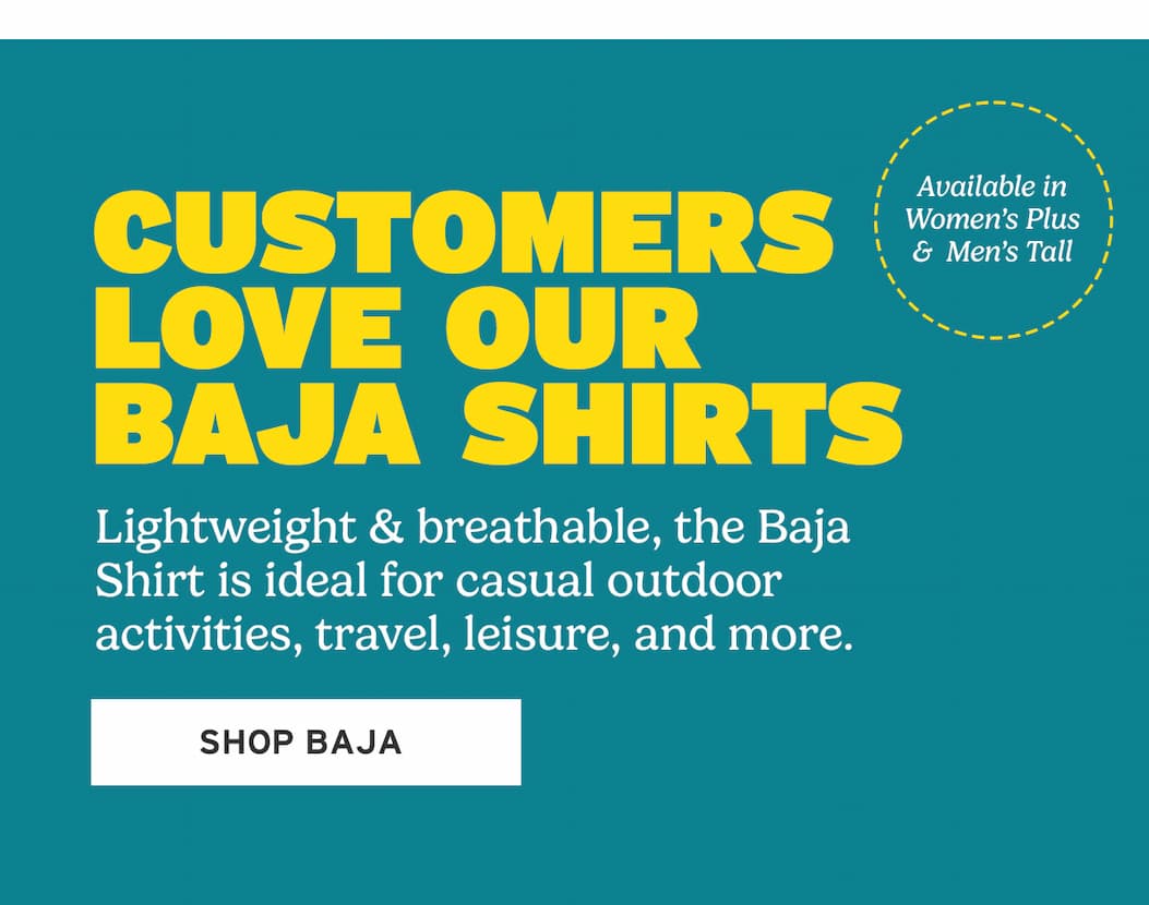 Customers Love Baja Shirts