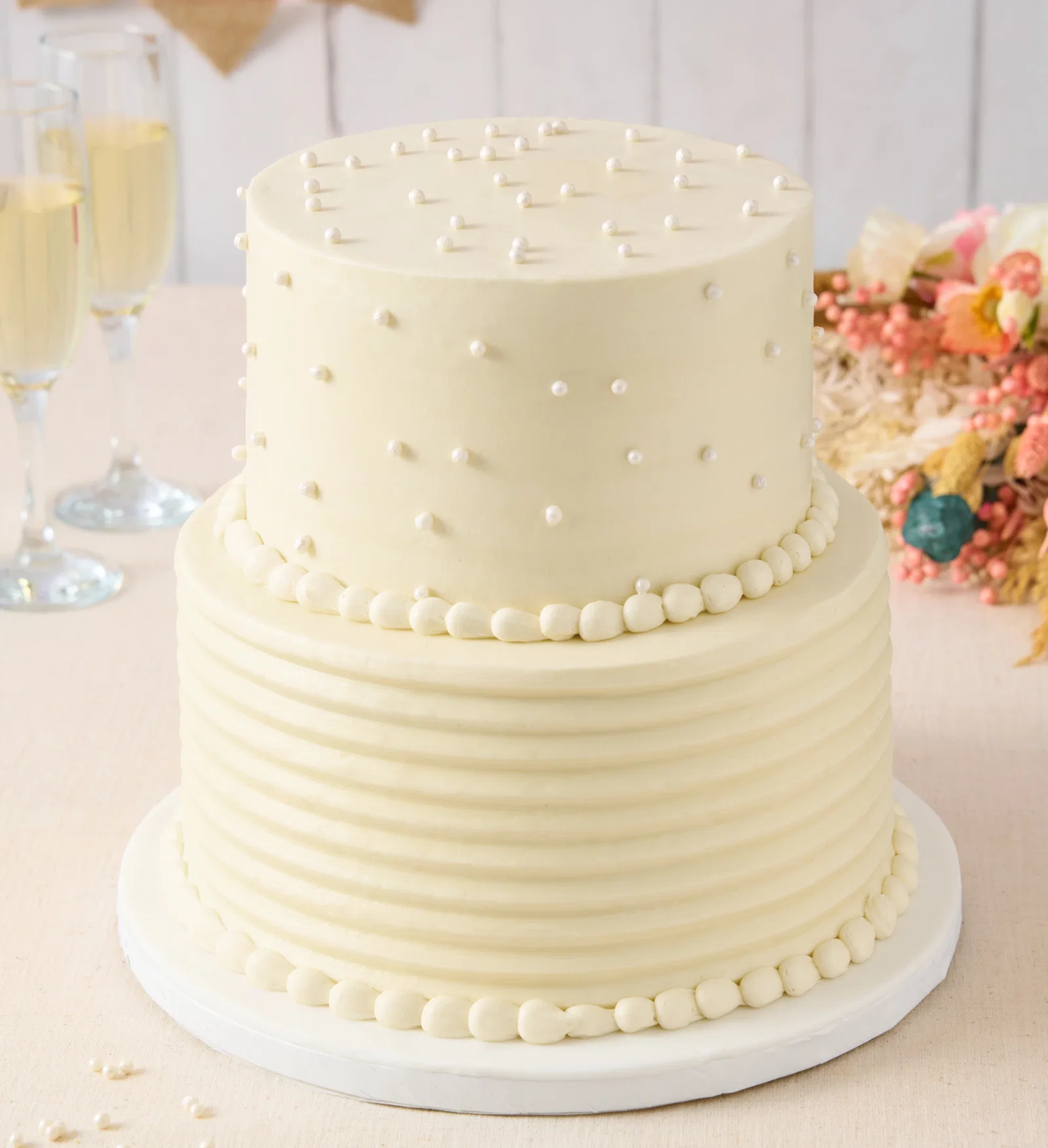 Image of Ivory Pearl Cake