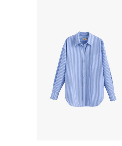 Faherty Coastal Poplin Relaxed Shirt