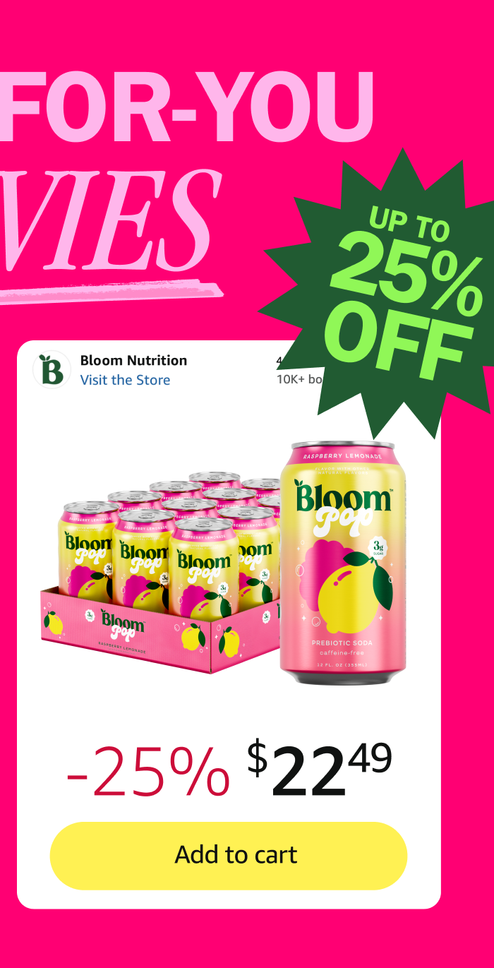 Prime Deals on Bloom Bestsellers - up to 30% off