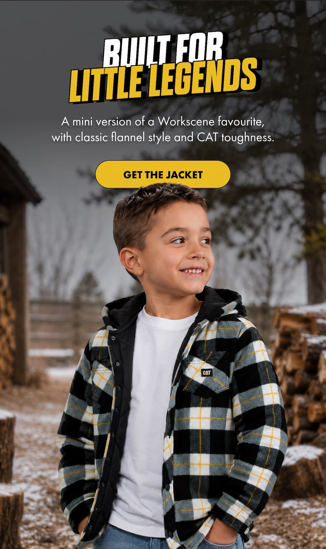 BUILT FOR LITTLE LEGACIES | GET THE JACKET 