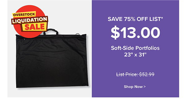 Soft-Side Portfolios 23" x 31"