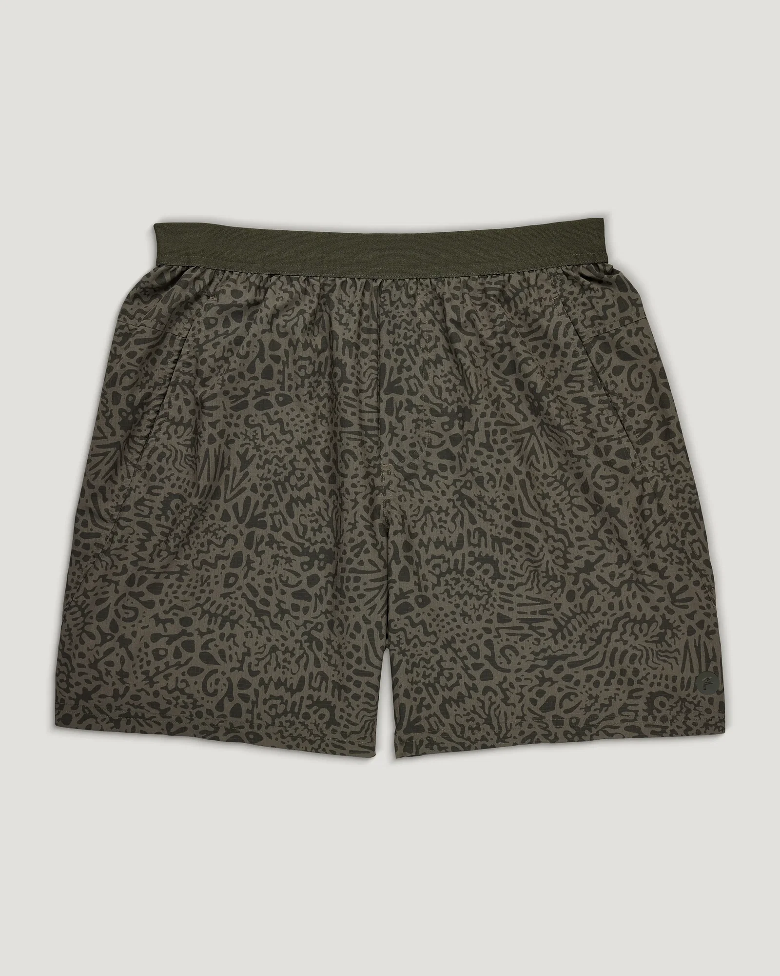 Image of Men's Breeze Vent Short – 7" - Drifter Print Fatigue