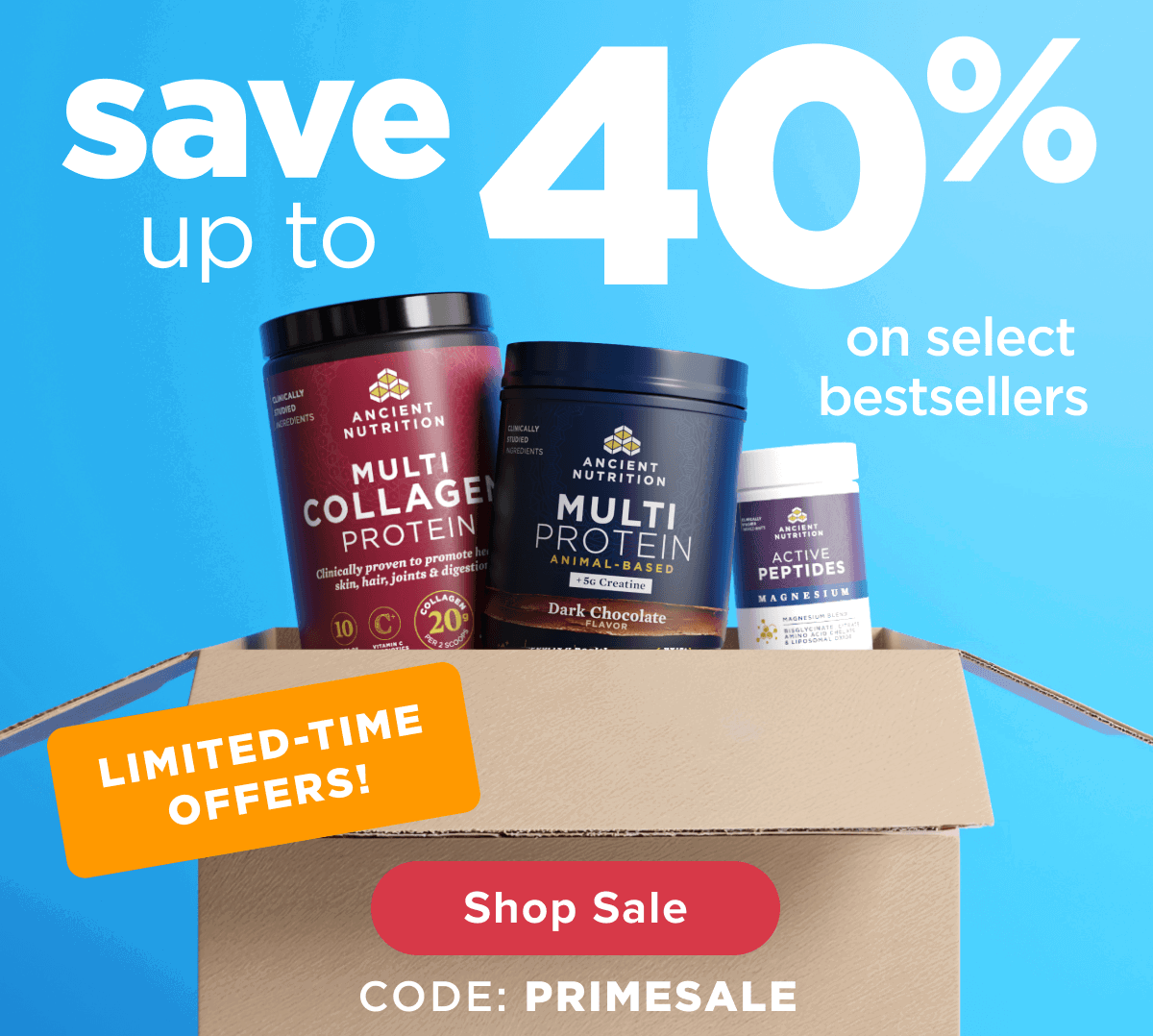 Prime Discounts: Save Up to 40% OFF