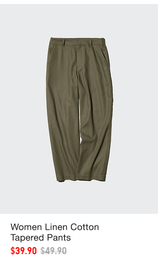 product7women0linen0cotton0tapered0pants