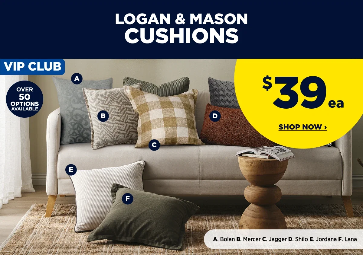 Logan & Mason Cushions