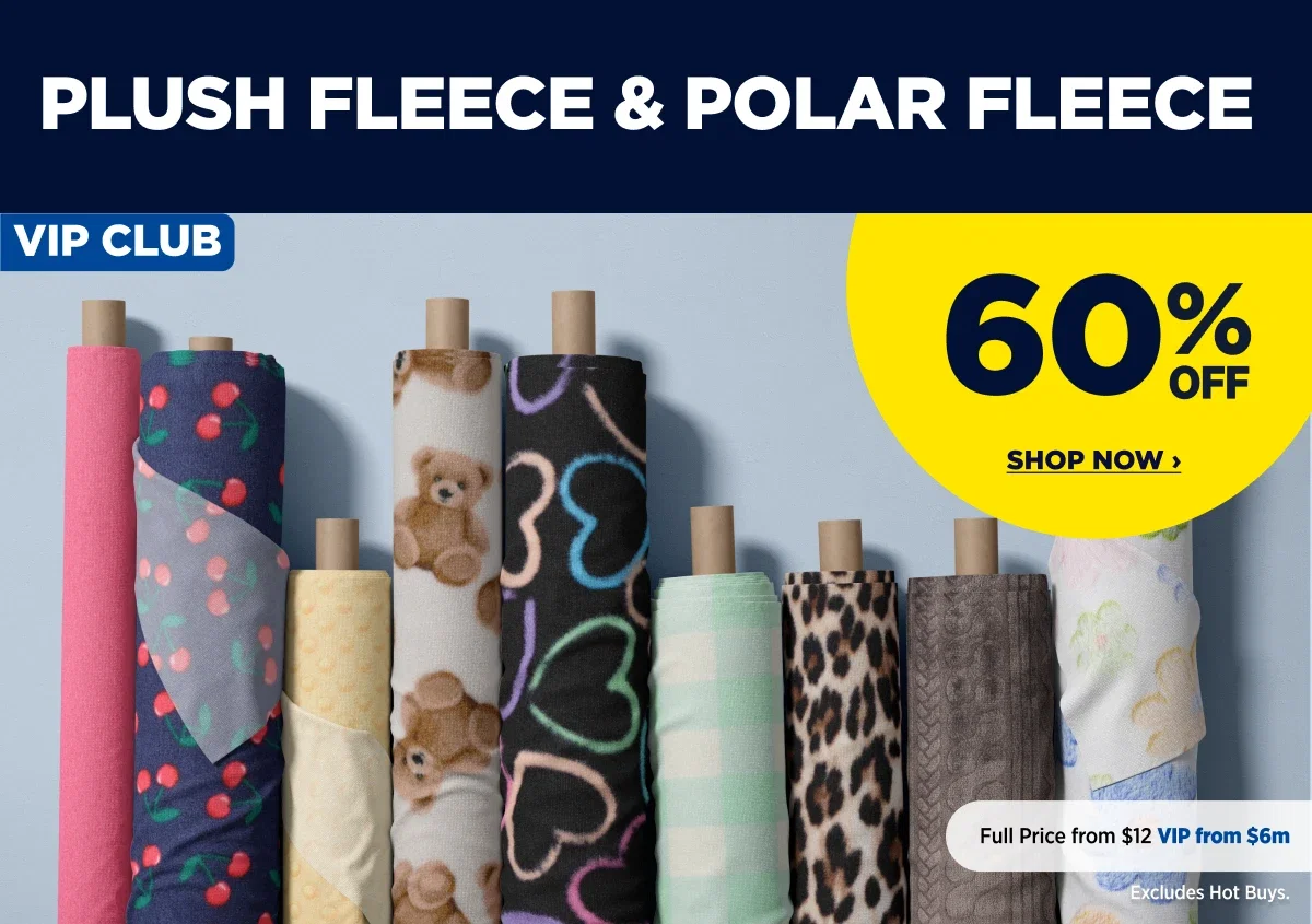 Plush Fleece & Polar Fleece