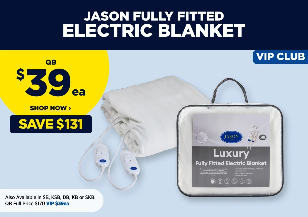 Jason Fully Fitted Eletric blanket