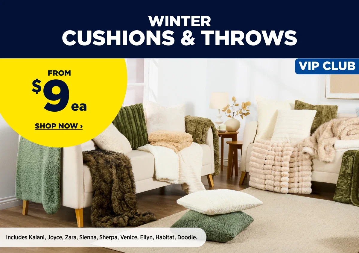 Winter Cushions & Throws