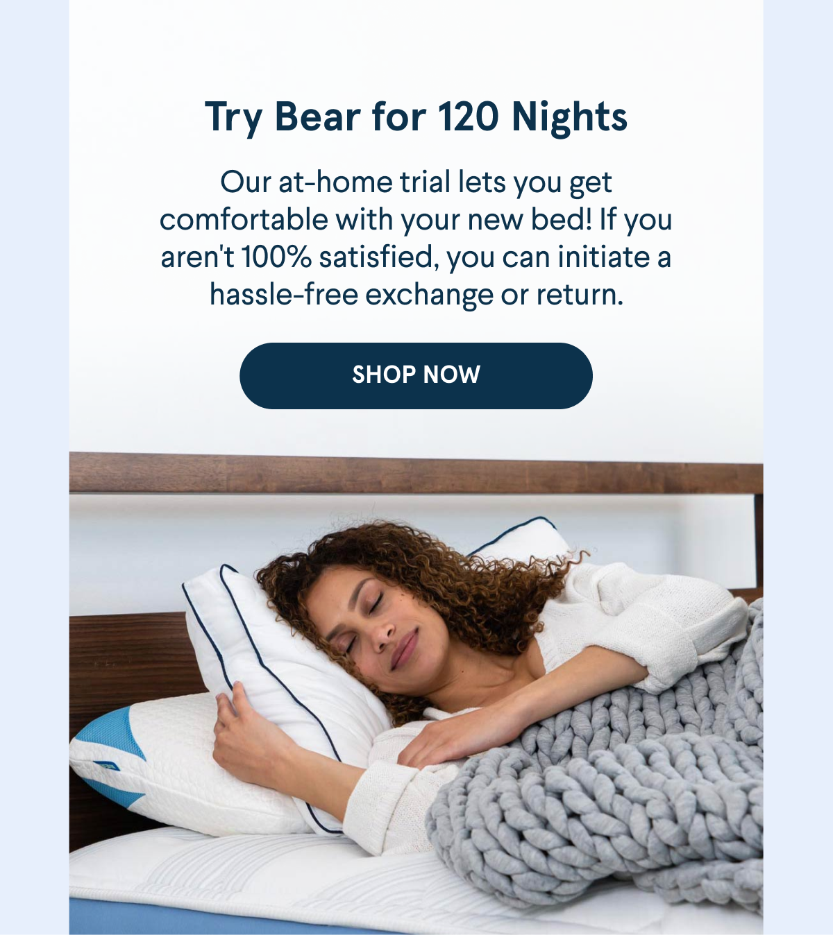 Try Bear for 120 Nights
