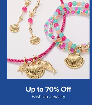 Up to 70% off fashion jewelry. Shop now.