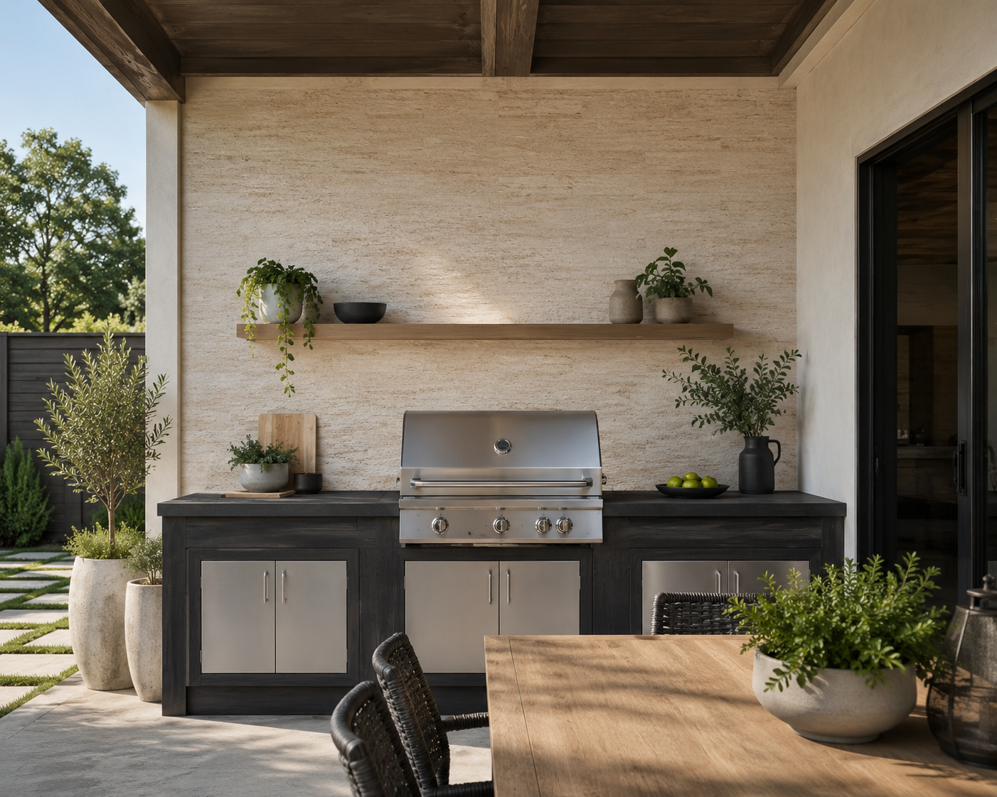EXTERIOR STONE VENEER WALL PANELS 
