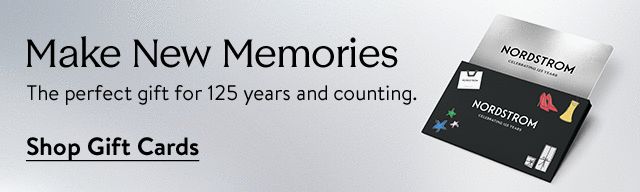 Nordstrom gift cards celebrating 125 years.