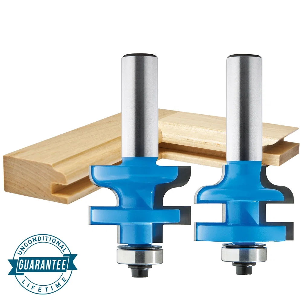 Rockler Traditional Rail and Stile Router Bit - 1-3/8