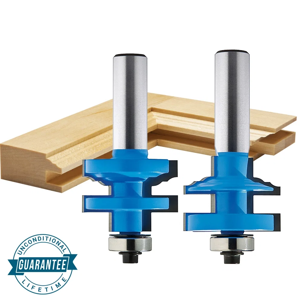 Rockler Classical Rail and Stile Router Bit - 1-3/8