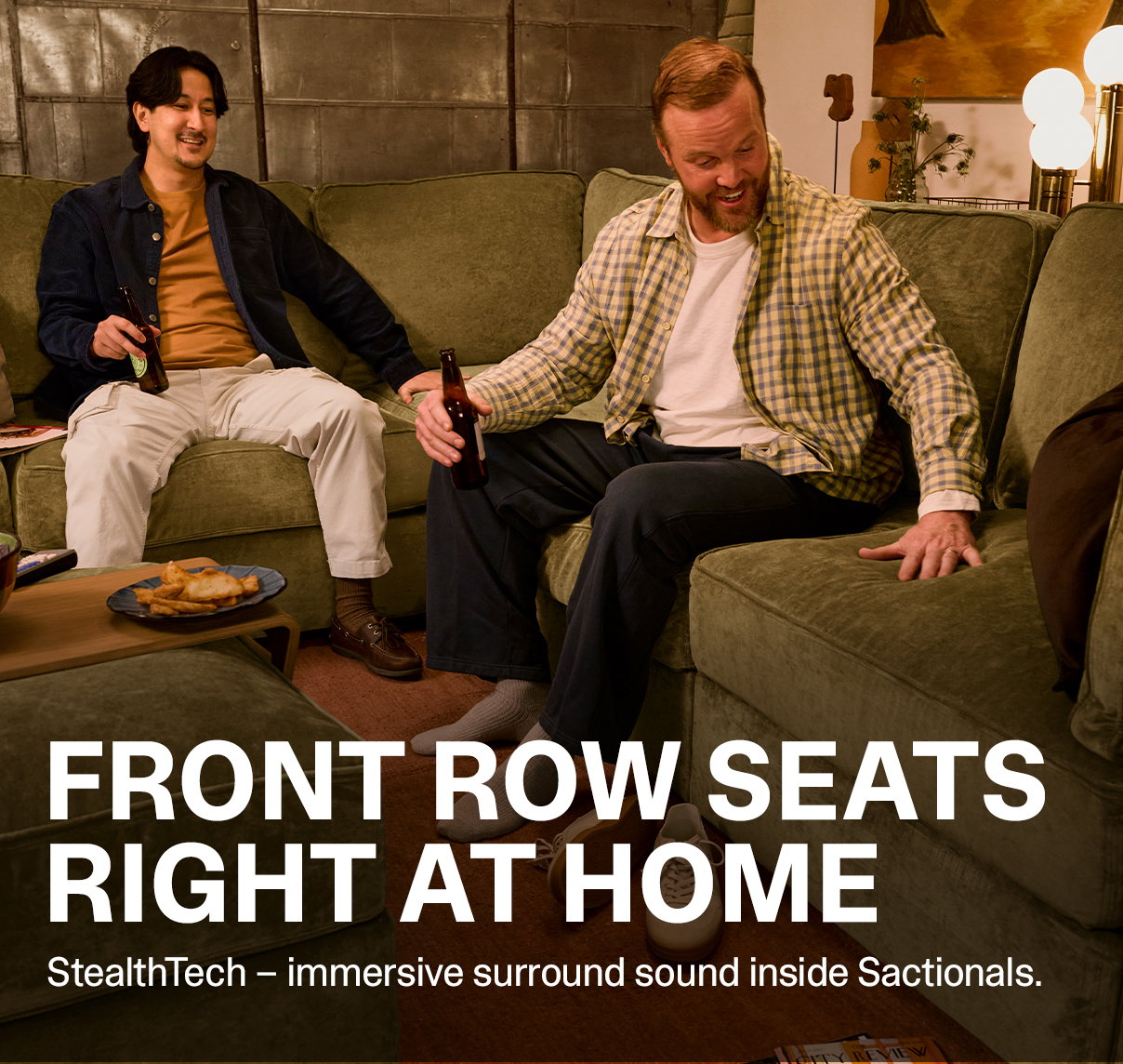 Front Row Seats Right At Home