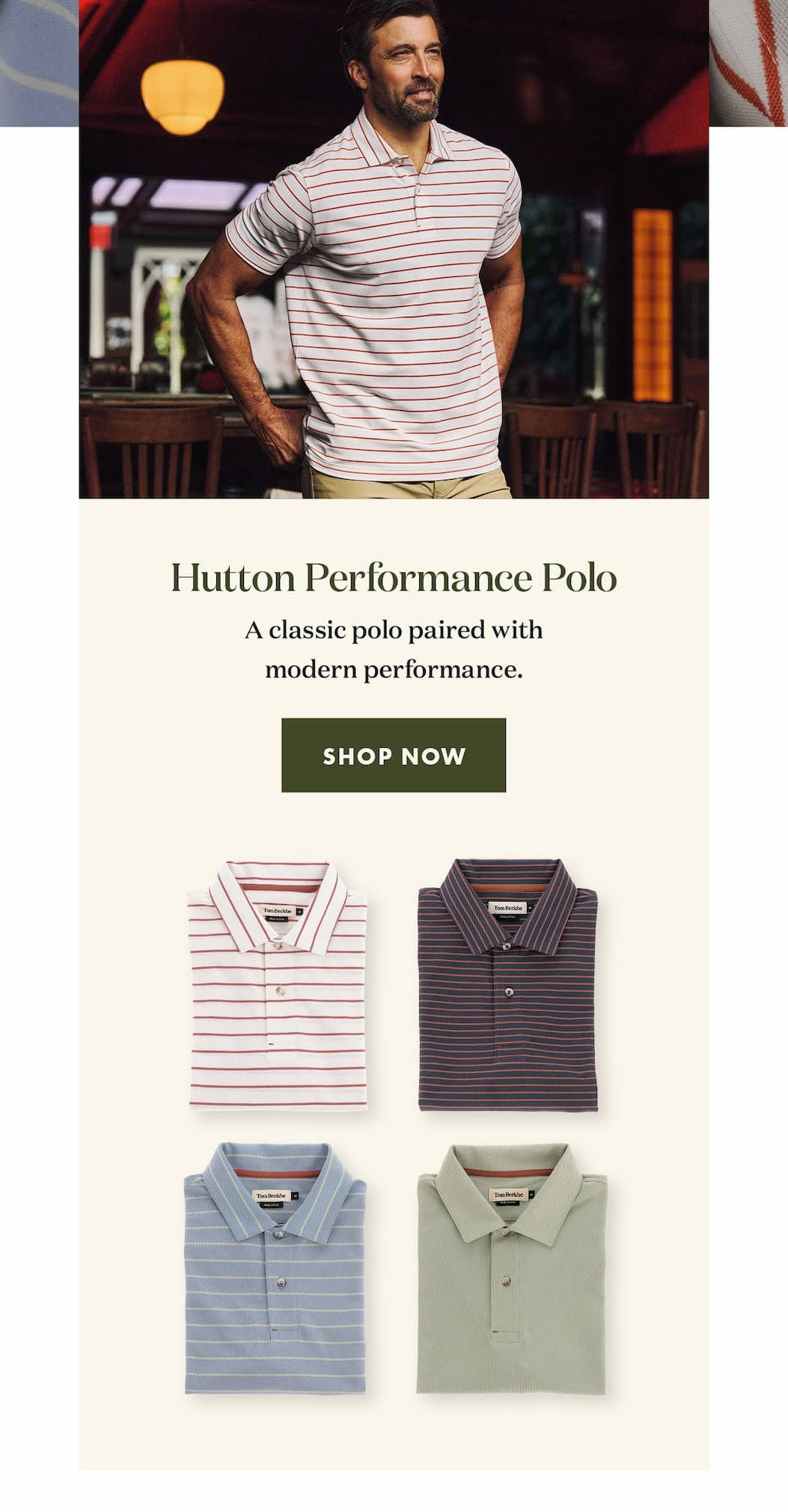 Hutton Performance Polo