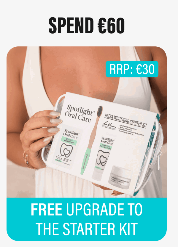 SPEND €60 FREE UPGRADE TO THE STARTER KIT