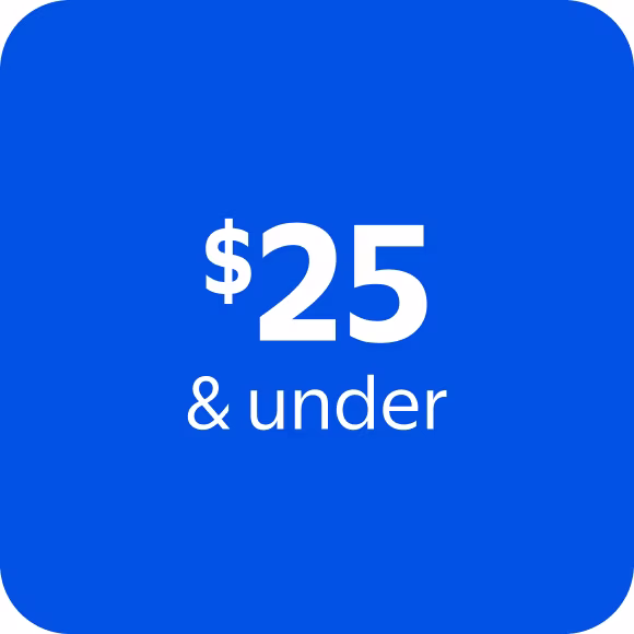 $25 and under
